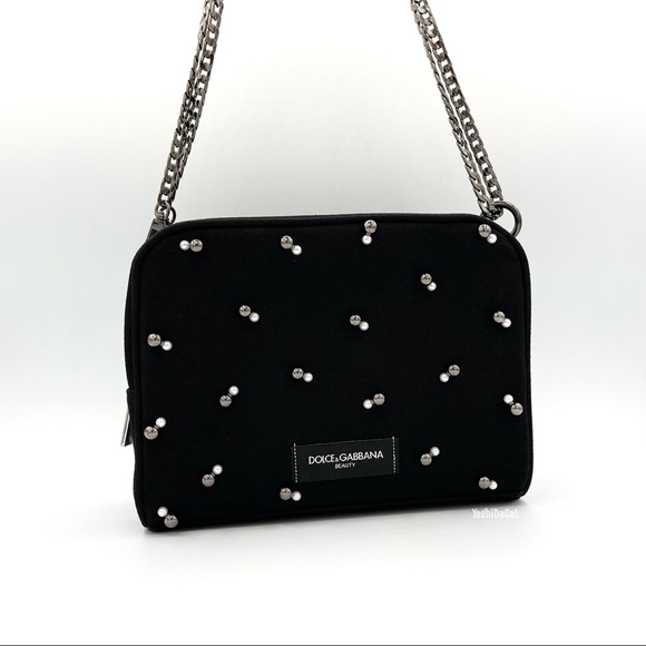 ✨ Dolce & Gabbana Beauty Cosmetic Case to Crossbody / Shoulder Bag Purse Handbag - Picture 5 of 13